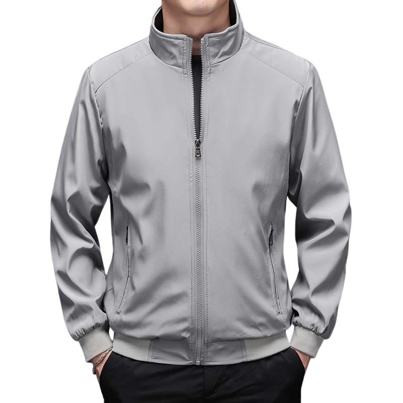 KNOWMLAB - Chaqueta Casual Hombre Negro
