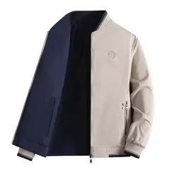 KNOWMLAB - Chaqueta Casual Hombre Beige
