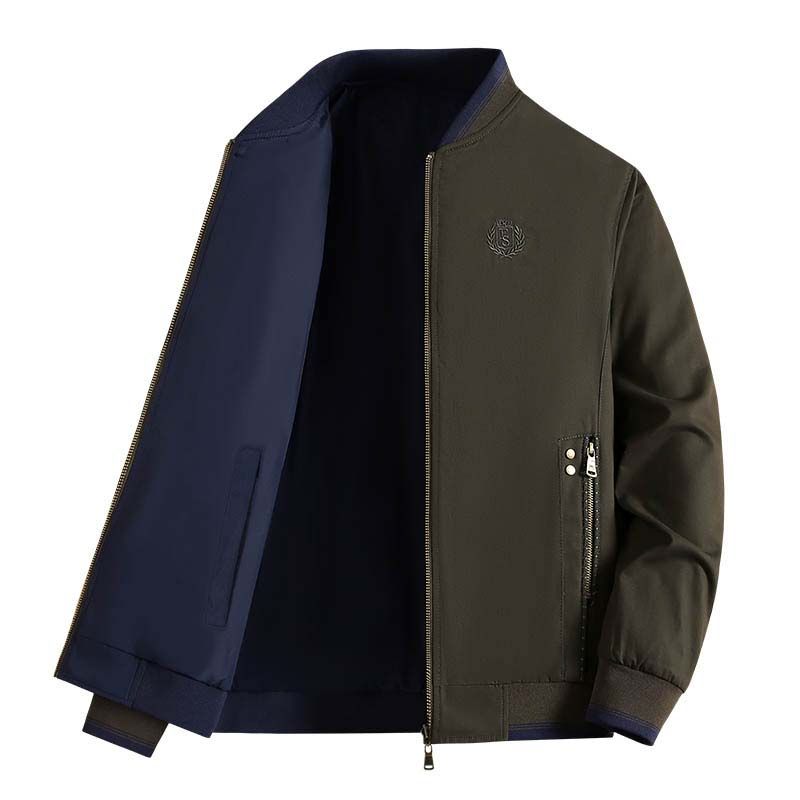 KNOWMLAB - Chaqueta Casual Hombre Beige