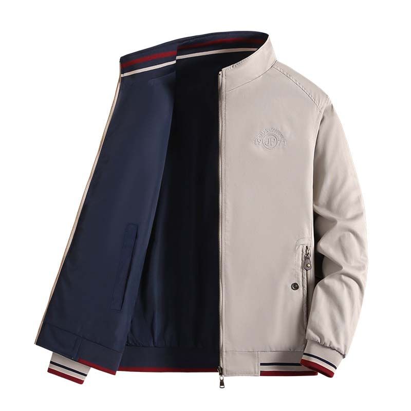 KNOWMLAB - Chaqueta Casual Hombre Beige