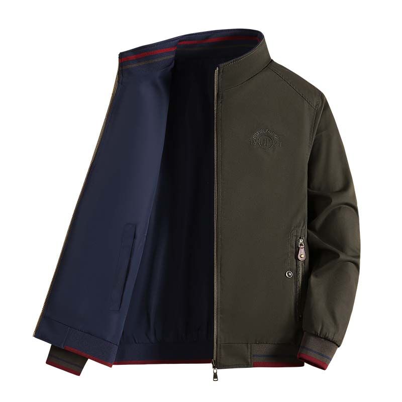 KNOWMLAB - Chaqueta Casual Hombre Beige
