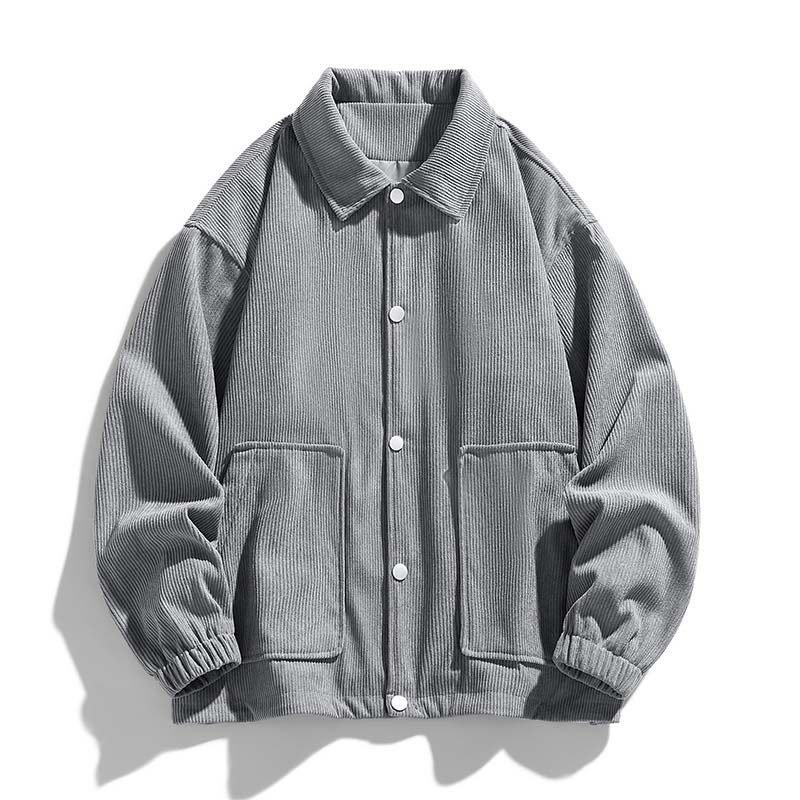 KNOWMLAB - Chaqueta Casual Hombre Negro