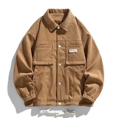 KNOWMLAB - Chaqueta Casual Hombre Negro