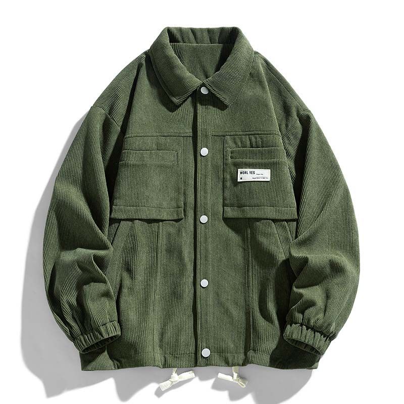 KNOWMLAB - Chaqueta Casual Hombre Negro