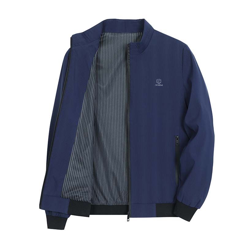 KNOWMLAB - Chaqueta Casual Hombre Negro
