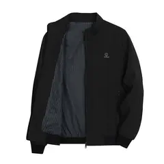 KNOWMLAB - Chaqueta Casual Hombre Negro