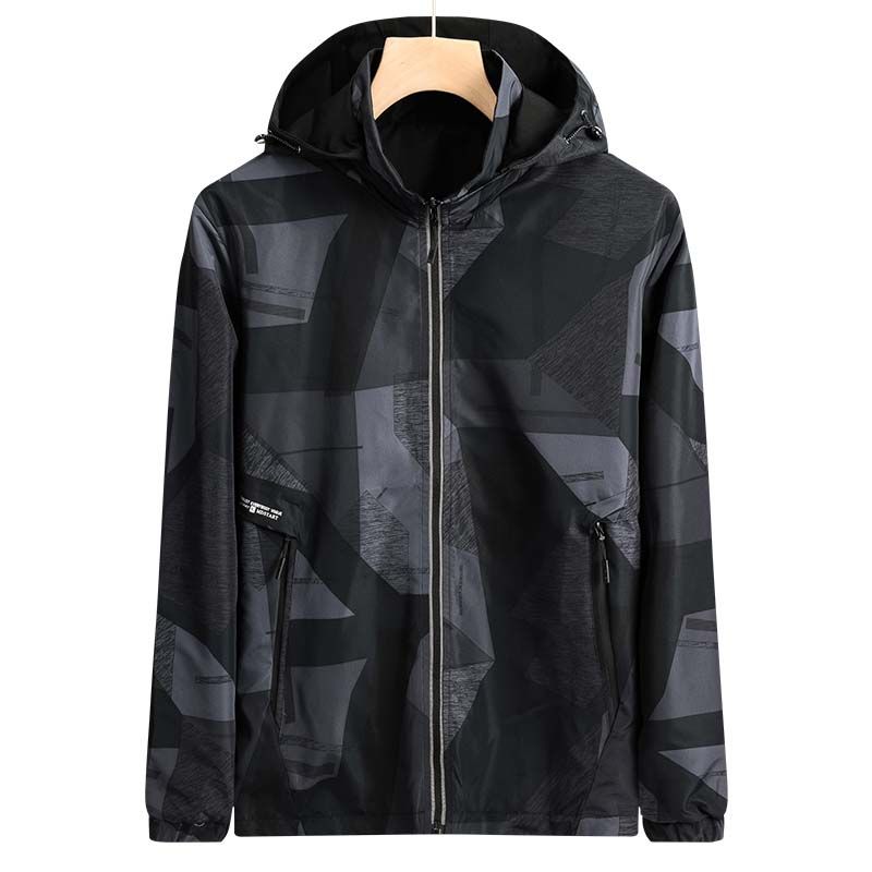 KNOWMLAB - Chaqueta Hombre Negro