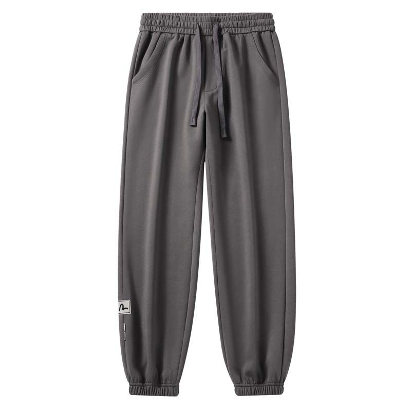KNOWMLAB - Pantalón Cargo Casual Algodón Hombre Negro
