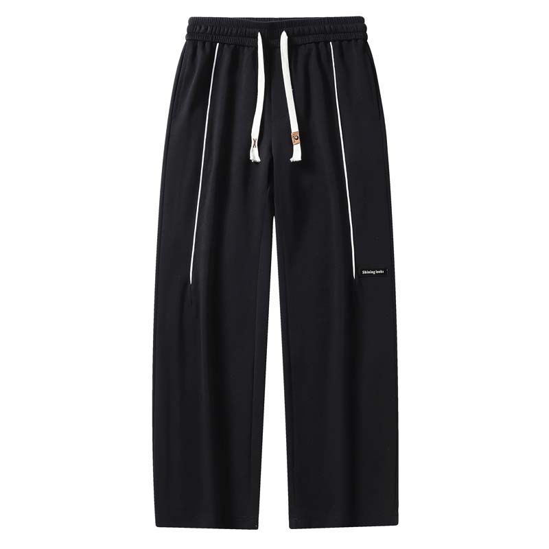 KNOWMLAB - Pantalón Cargo Casual Algodón Hombre Marrón