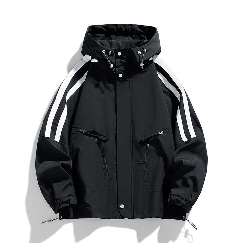 KNOWMLAB - Chaqueta Hombre Negro