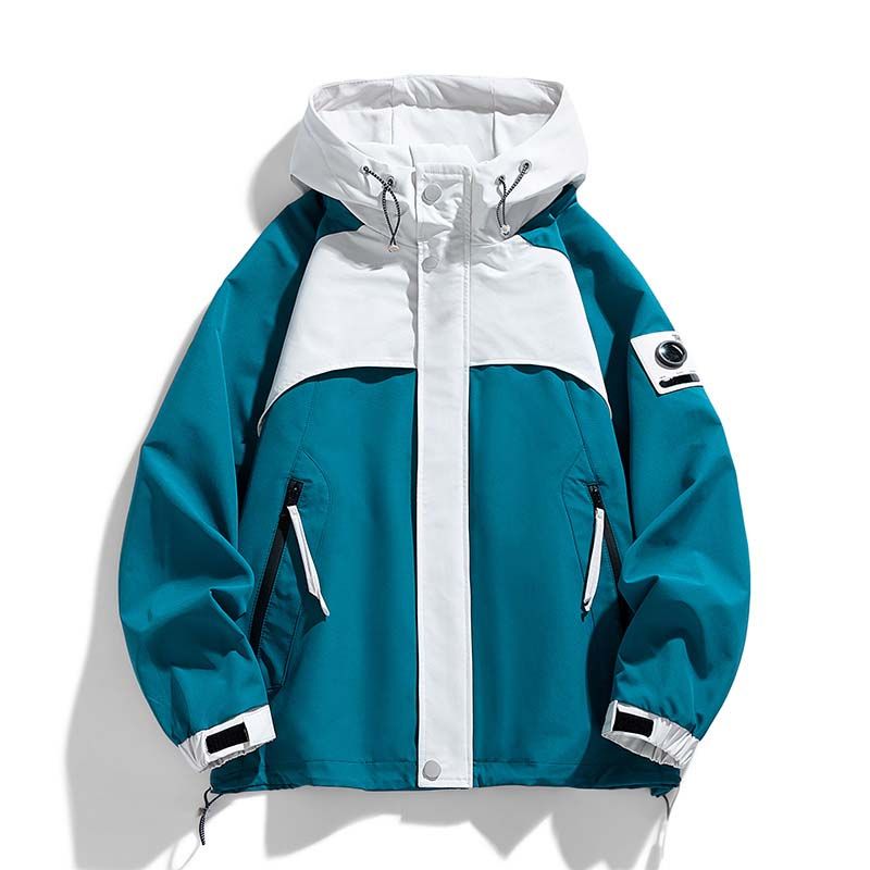 KNOWMLAB - Chaqueta Hombre Azul