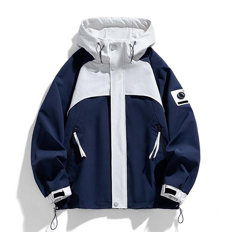 KNOWMLAB - Chaqueta Hombre Azul