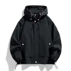 KNOWMLAB - Chaqueta Hombre Negro