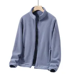 KNOWMLAB - Chaqueta Casual Hombre Azul