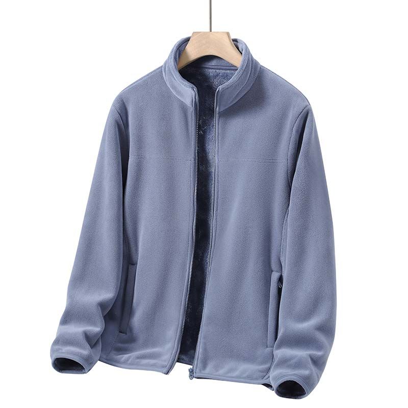 KNOWMLAB - Chaqueta Casual Hombre Azul