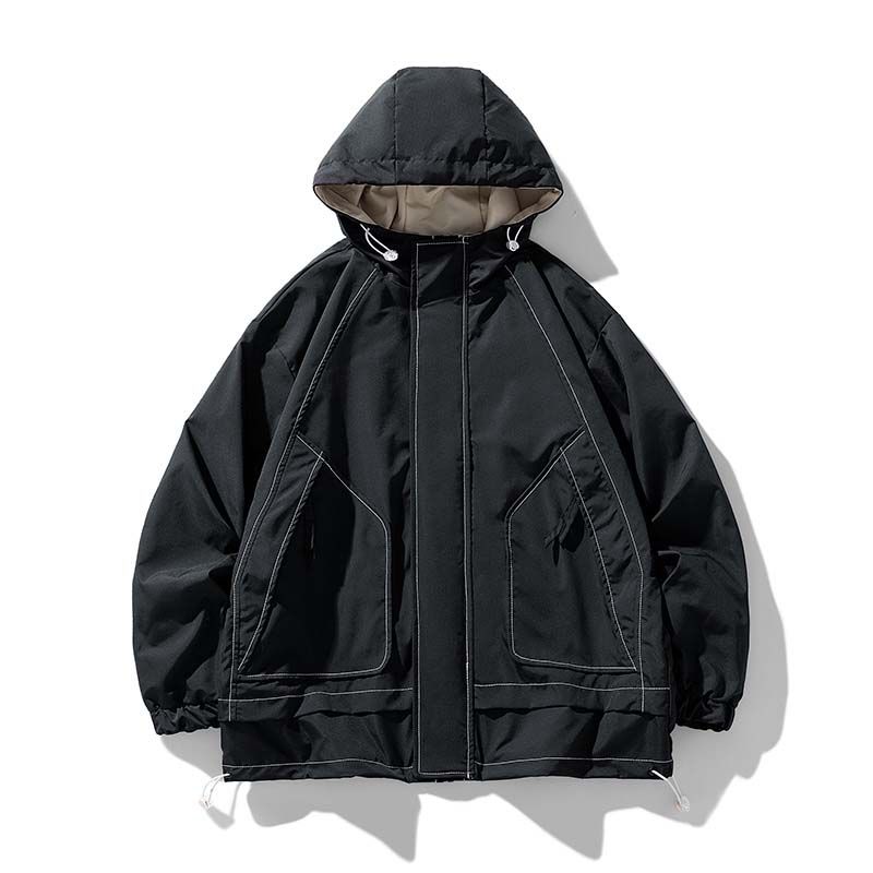 KNOWMLAB - Chaqueta Hombre Negro