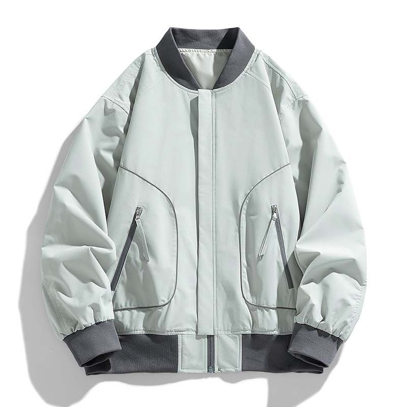 KNOWMLAB - Chaqueta Casual Hombre Negro