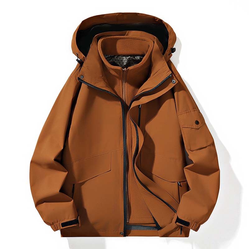KNOWMLAB - Chaqueta Hombre Negro