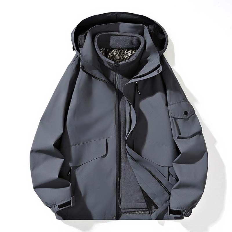 KNOWMLAB - Chaqueta Hombre Negro