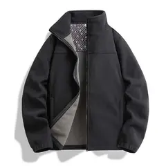 KNOWMLAB - Chaqueta Casual Hombre Negro