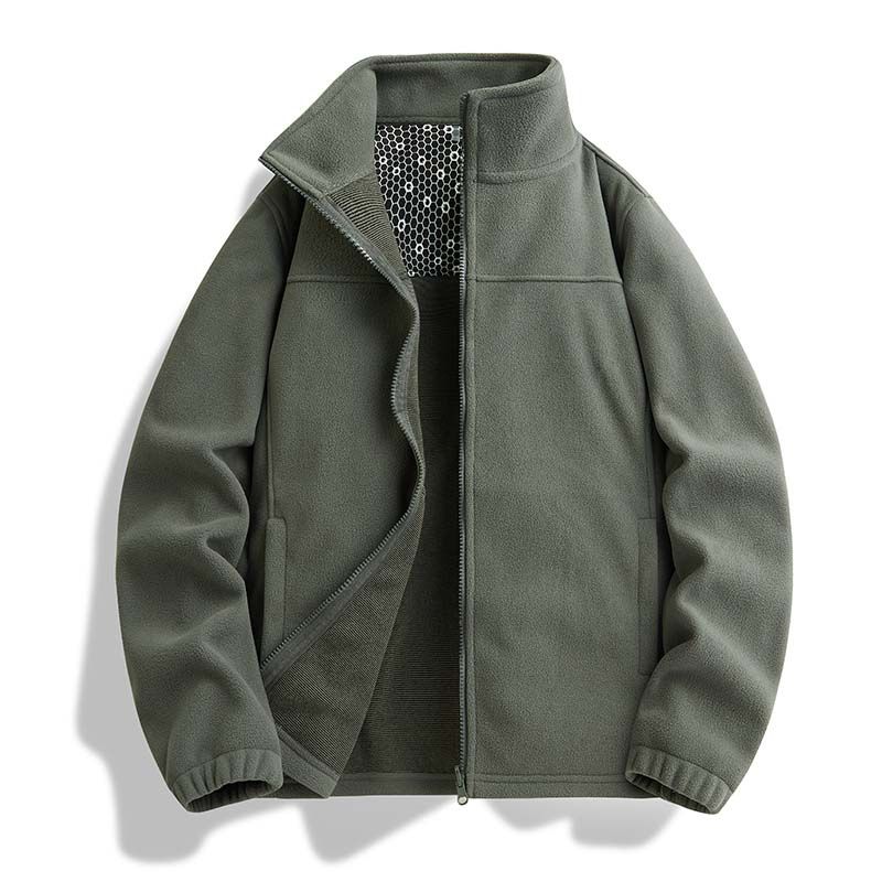 KNOWMLAB - Chaqueta Casual Hombre Negro