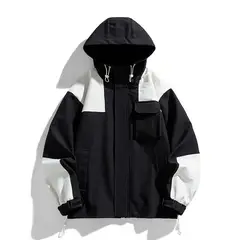 KNOWMLAB - Chaqueta Hombre Negro