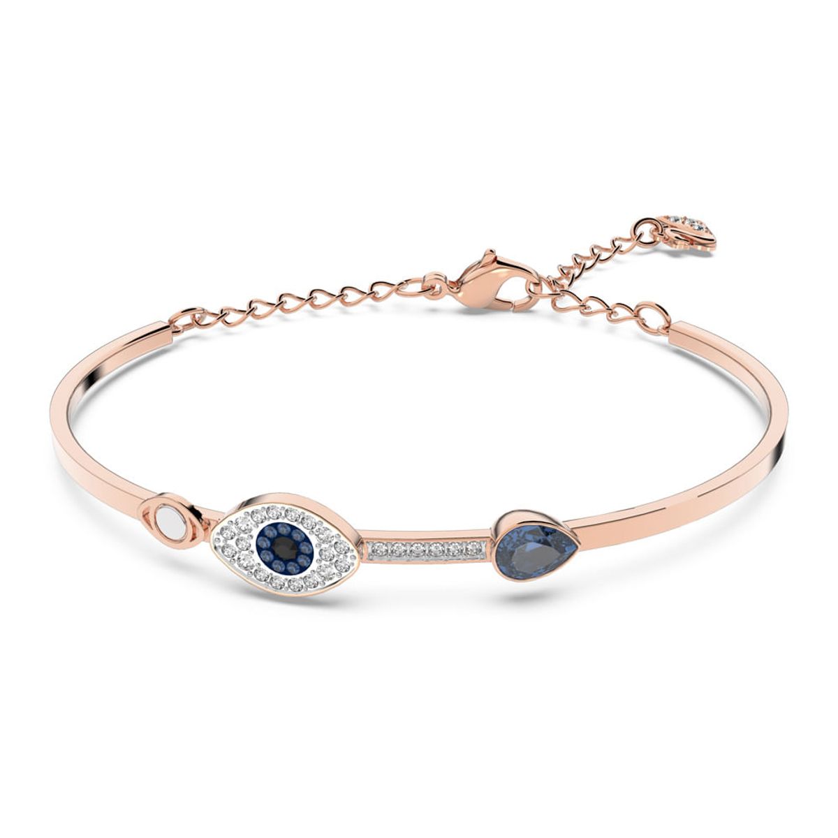 SWAROVSKI - Pulsera Swarovski Duo Evil Eye Azul Mezcla De Baños 5171991