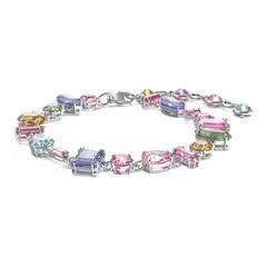 SWAROVSKI - Pulsera Gema Multicolor Baño De Rodio Para Mujer 5613739_.