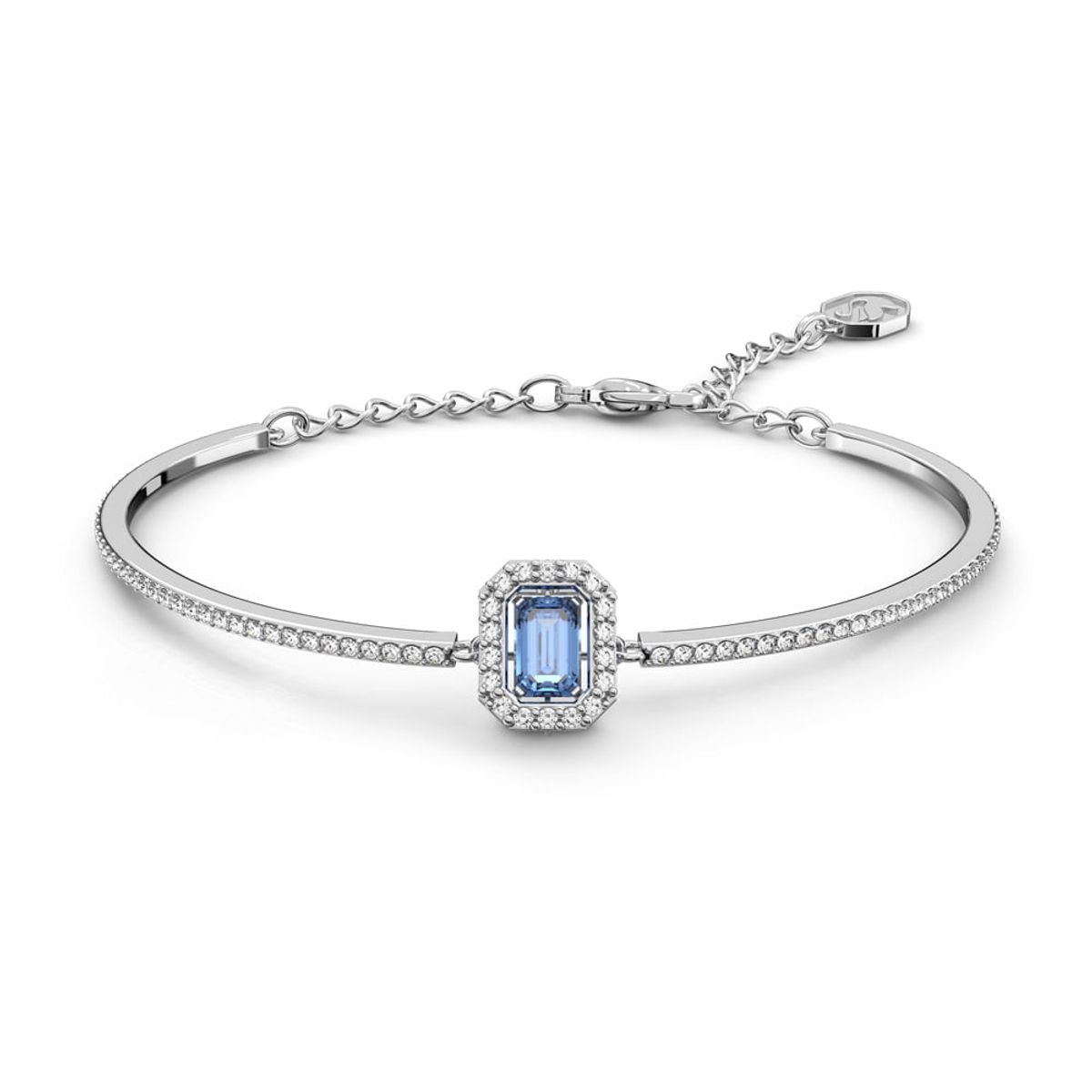 SWAROVSKI - Pulsera Millenia Zirconia Swarovski De Talla Octogonal Rodio 5620556