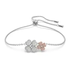 SWAROVSKI - Pulsera Latisha Flor Multicolor Baño De Rodio 5636590