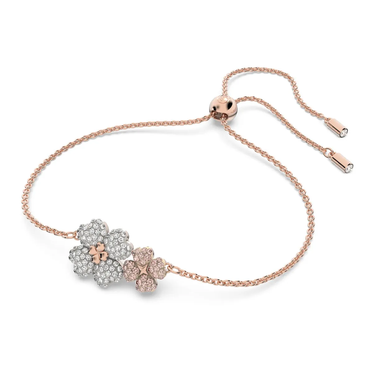 SWAROVSKI - Pulsera Swarovski Latisha Flor Multicolor Baño Tono Rosa 5636591