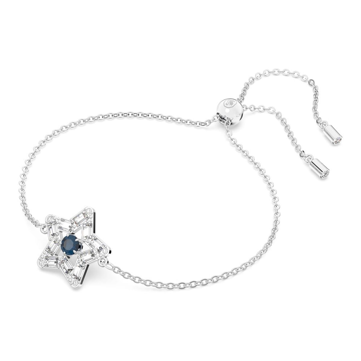 SWAROVSKI - Pulsera Swarovski Stella Estrella Azul Baño De Rodio 5639187