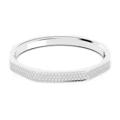 SWAROVSKI - Pulsera Dextera Forma Octagonal Pavé Rodio 5639202