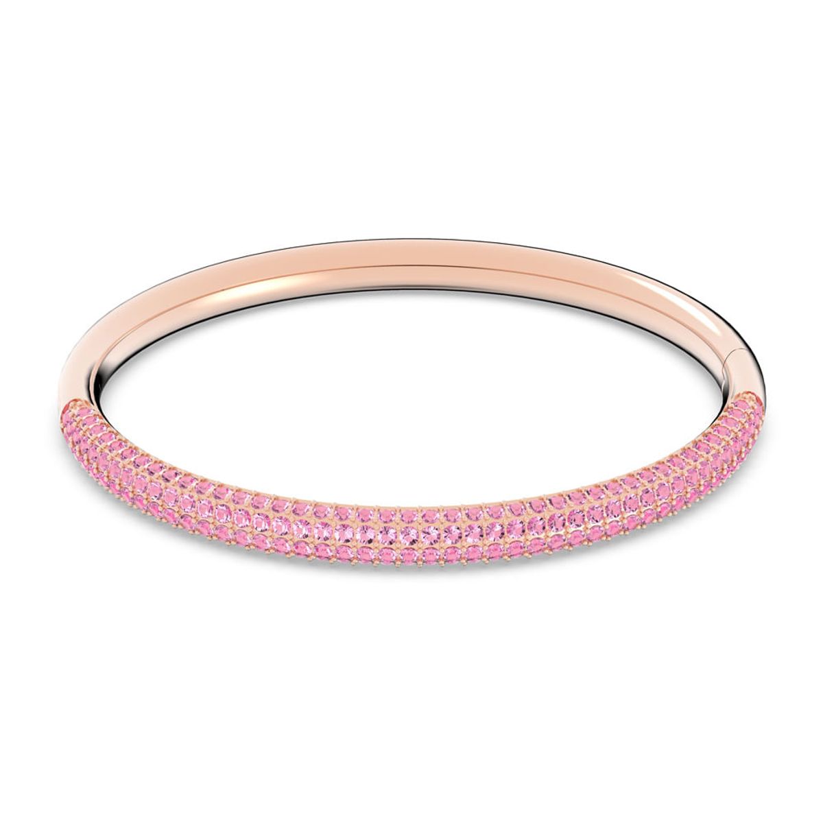 SWAROVSKI - Pulsera Swarovski Stone Rosa Pvd Tono Oro Rosa Joya Original 5642915