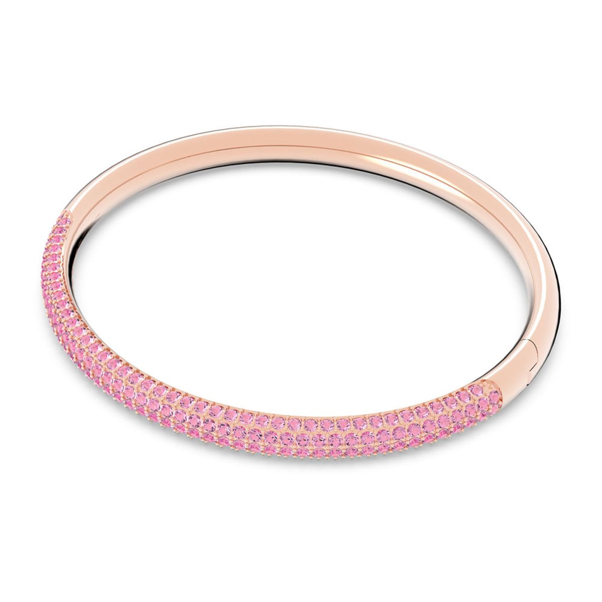 SWAROVSKI - Pulsera Swarovski Stone Rosa Pvd Tono Oro Rosa Joya Original 5642915