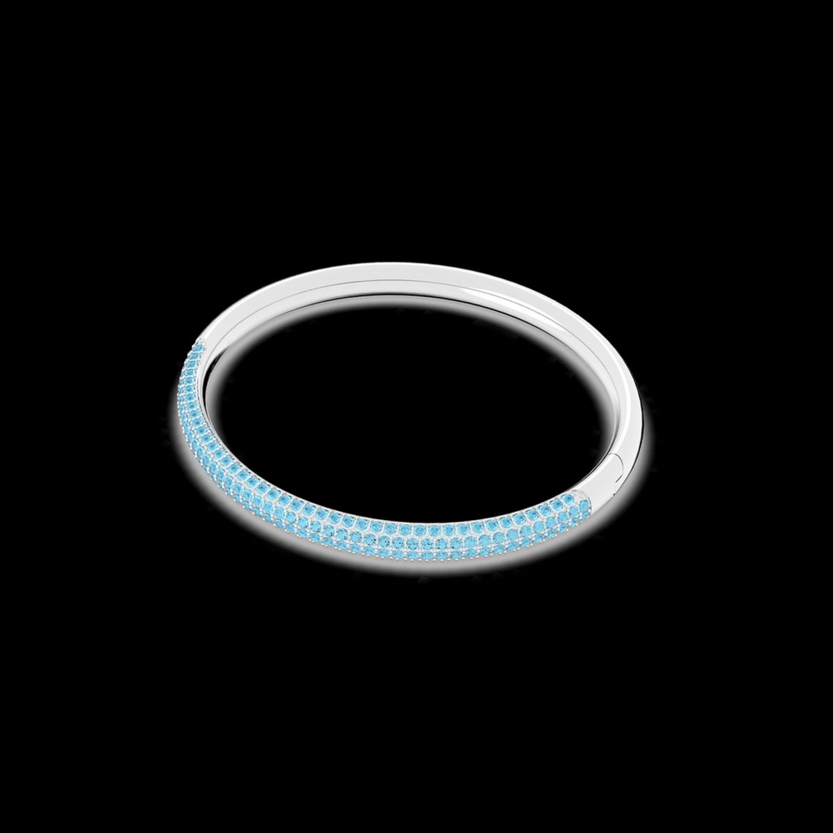 SWAROVSKI - Pulsera Swarovski Stone Azul Acero Inoxidable Joya Original 5642919