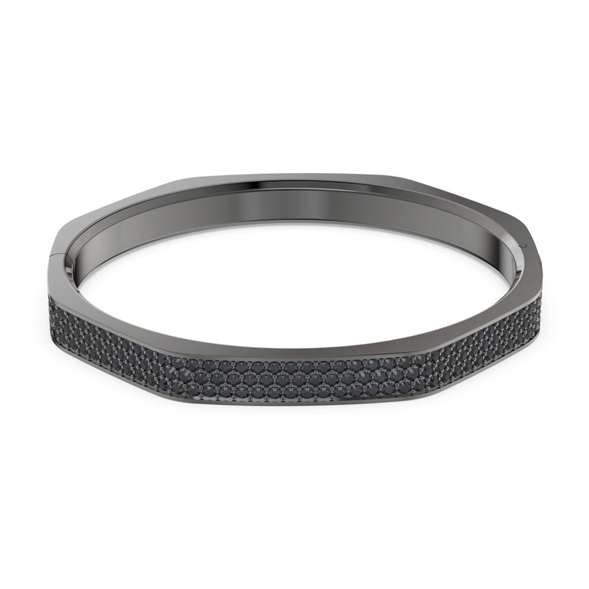 SWAROVSKI - Pulsera Swarovski Dextera Forma Octagonal Negro Rutenio 5651339