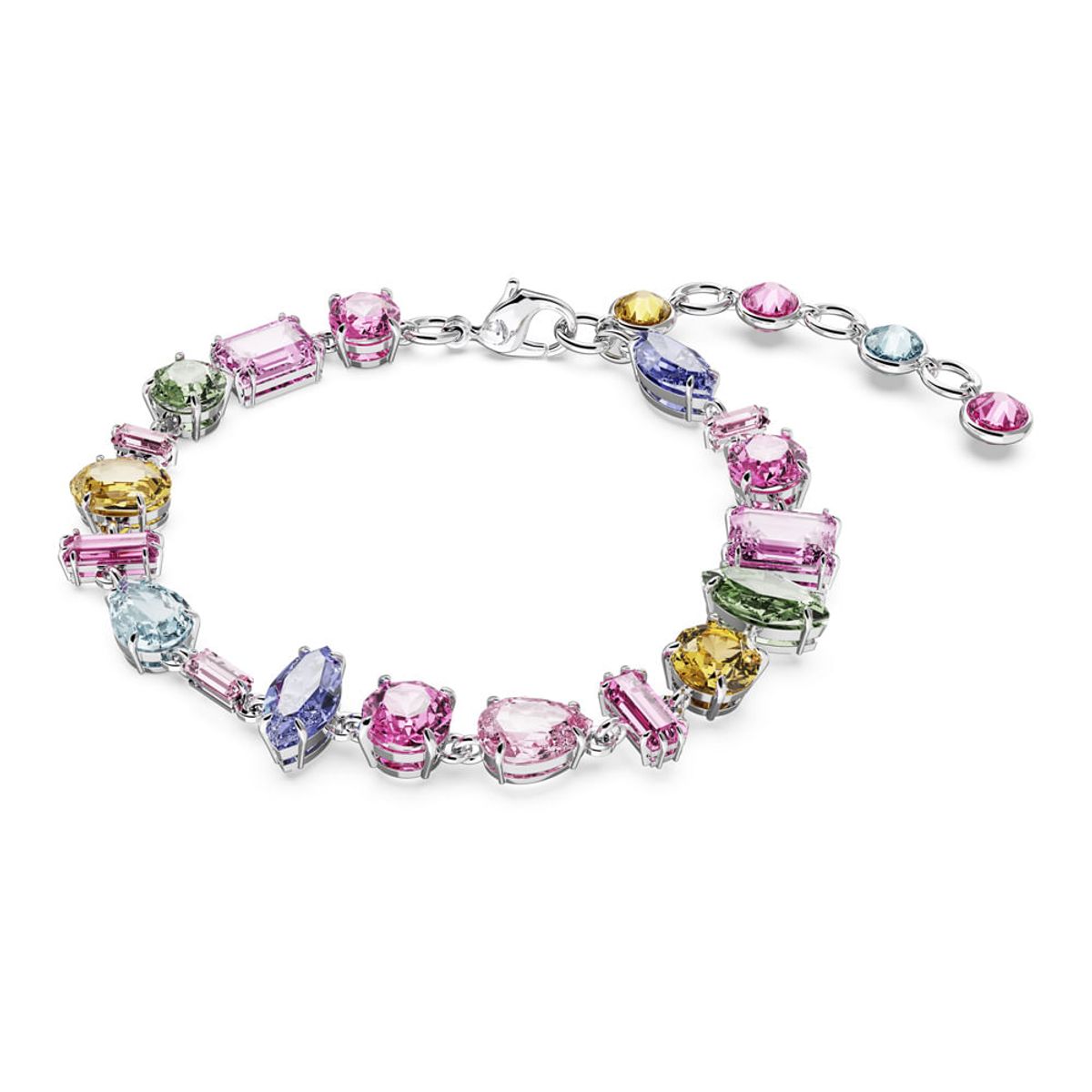 SWAROVSKI - Pulsera Swarovski Gema Tallas Mixtas Multicolor Baño Rodio 5656427