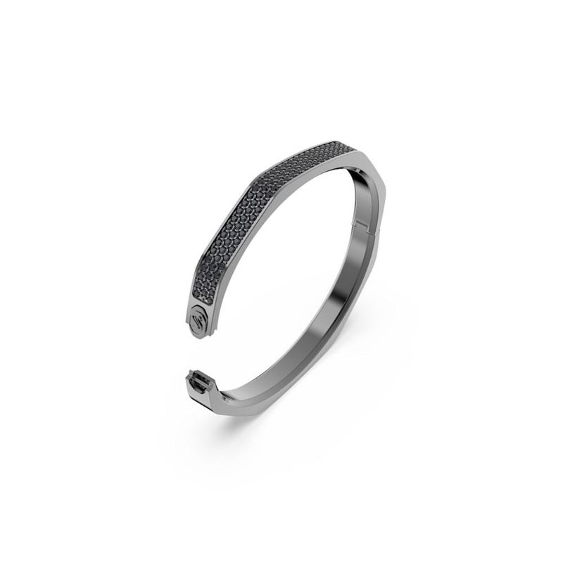 SWAROVSKI - Pulsera Swarovski Dextera Forma Octagonal Negro Rutenio 5656842