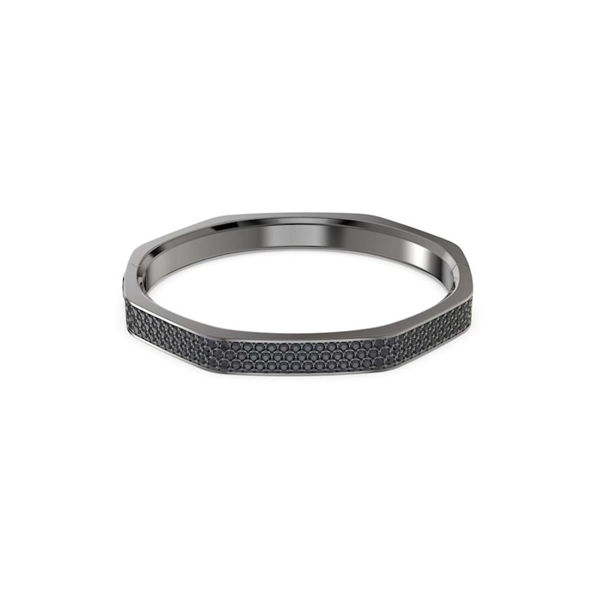 SWAROVSKI - Pulsera Swarovski Dextera Forma Octagonal Negro Rutenio 5656842