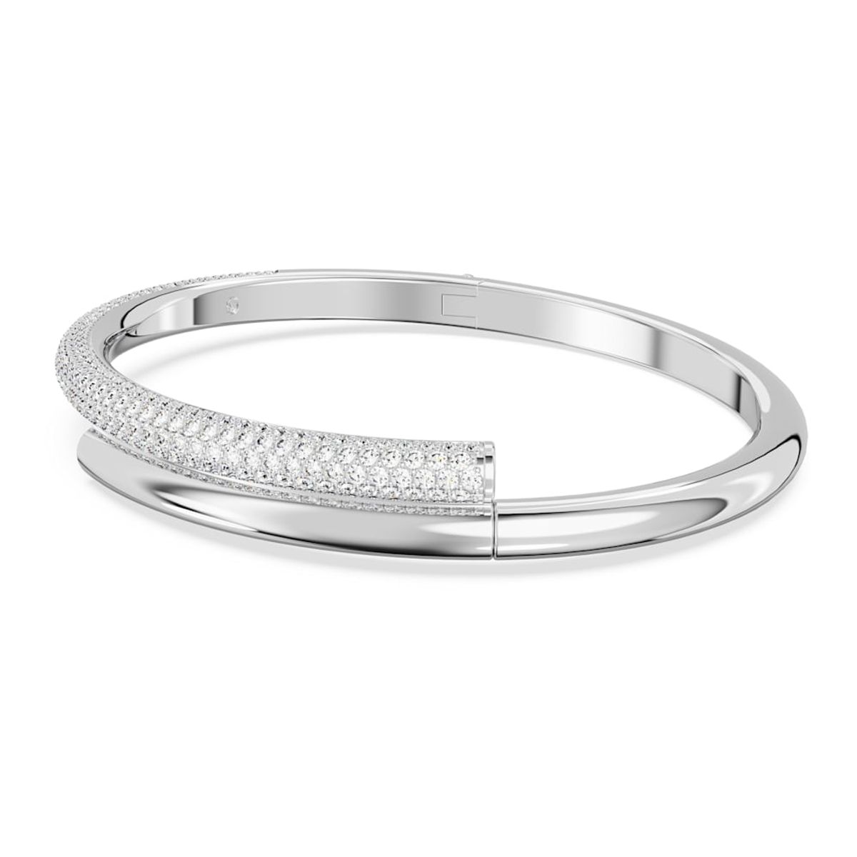 SWAROVSKI - Pulsera Swarovski Dextera Cierre Magnético Blanco Rodio 5670252_.
