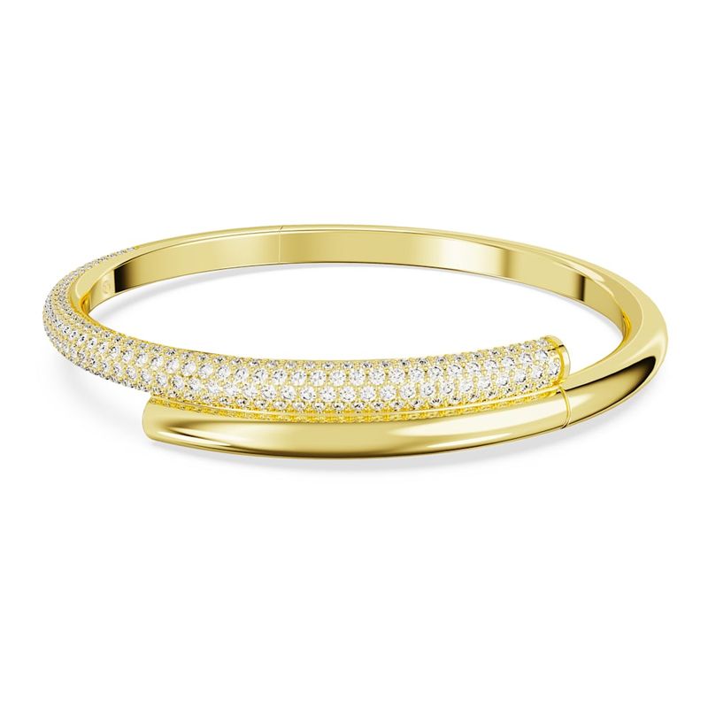 SWAROVSKI - Pulsera Swarovski Dextera Cierre Magnético Blanco Baño Oro 5674980