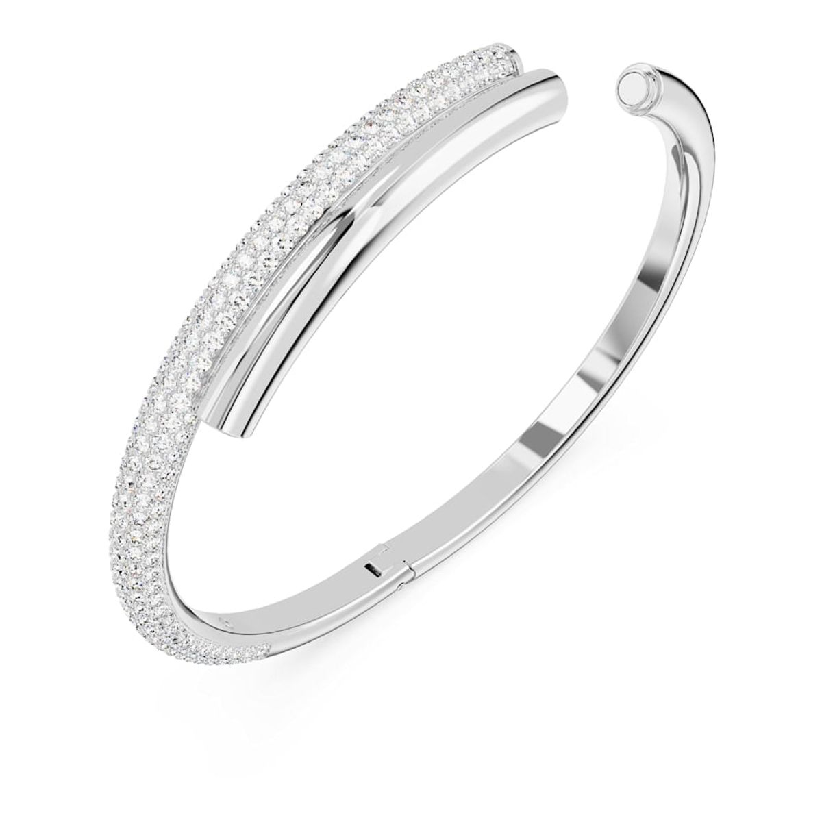 SWAROVSKI - Pulsera Swarovski Dextera Cierre Magnético Blanco Rodio 5674982