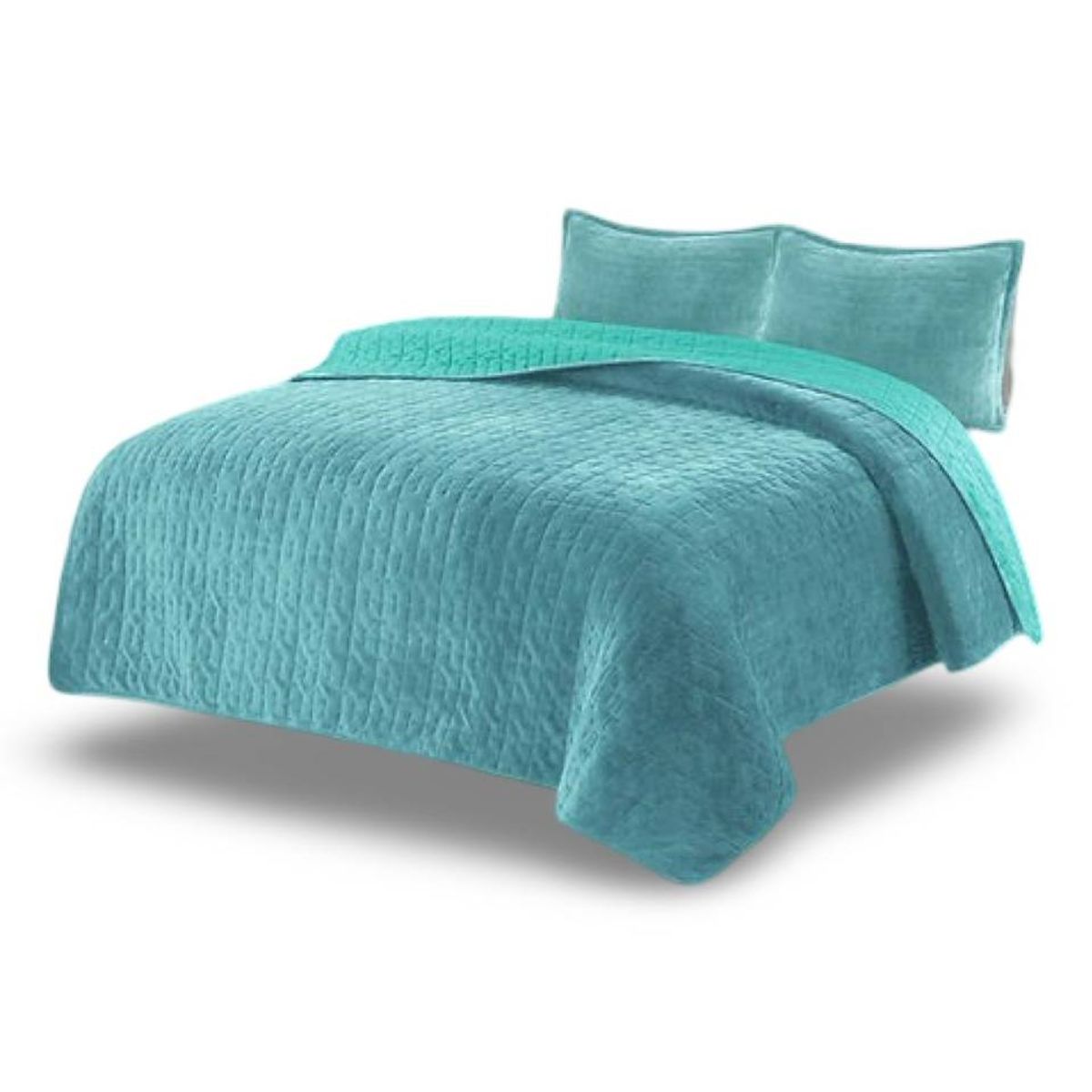 GENERICO - CUBRECAMA QUILT PLUSH DELGADO 2PLAZAS 230X250CM GS06