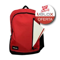 Mochila UBLOX Ventura 15.6"" Roja - 22 Lt