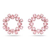 Pendientes De Aro Millenia Cristales De Talla Rosa 5614932