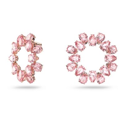 Imagen 2 del producto Pendientes De Aro Millenia Cristales De Talla Rosa 5614932