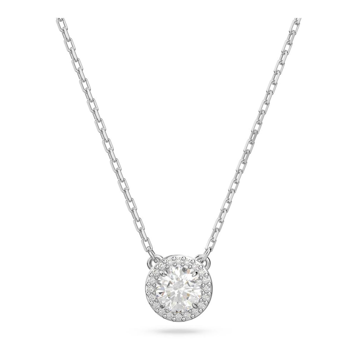 SWAROVSKI - Colgante Swarovski Constella Talla Redonda Pavé Rodio 5636264