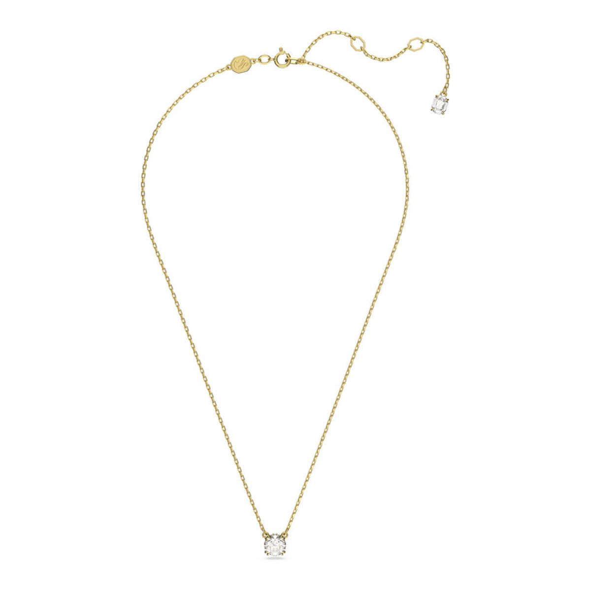 SWAROVSKI - Colgante Swarovski Constella Talla Redonda Blanco Baño Oro 5636703