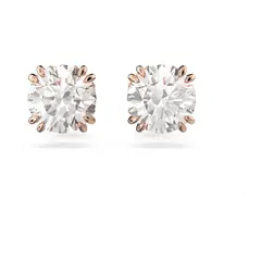 SWAROVSKI - Pendientes De Botón Constella Talla Redonda Rosa 5638801